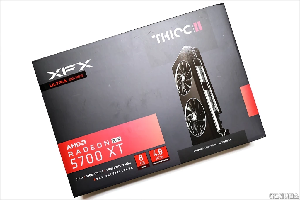 XFX 라데온 RX 5700 XT THICC II ULTRA D6 8GB 리뷰 3