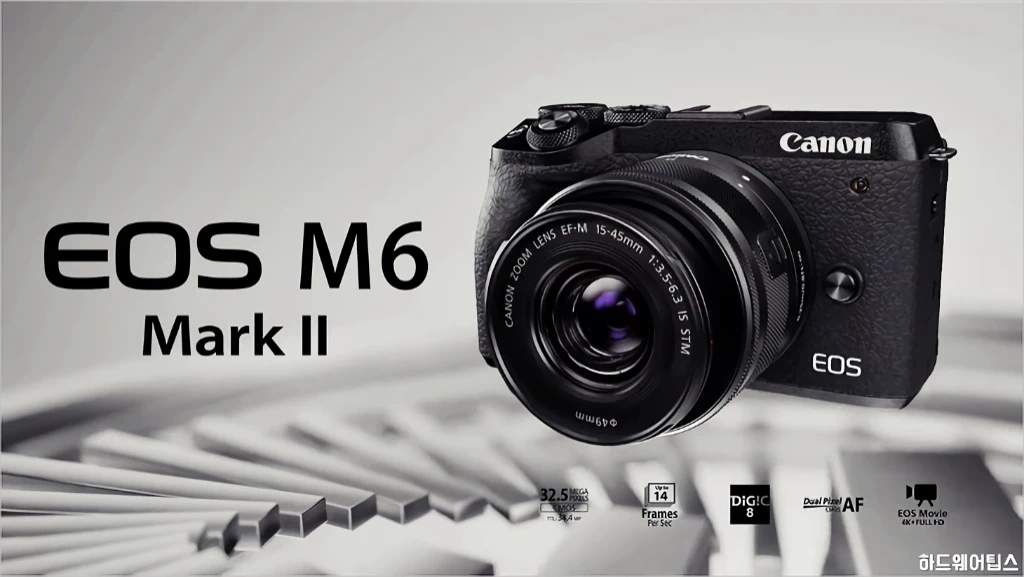 캐논 EOS M6 Mark II 스펙 특징 및 가격 1