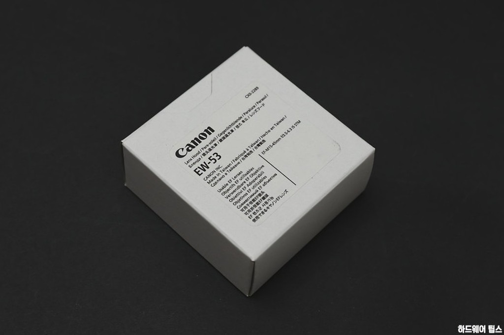 캐논 EW 53 EF M 15 45mm 전용 렌즈 후드 간단 리뷰 1