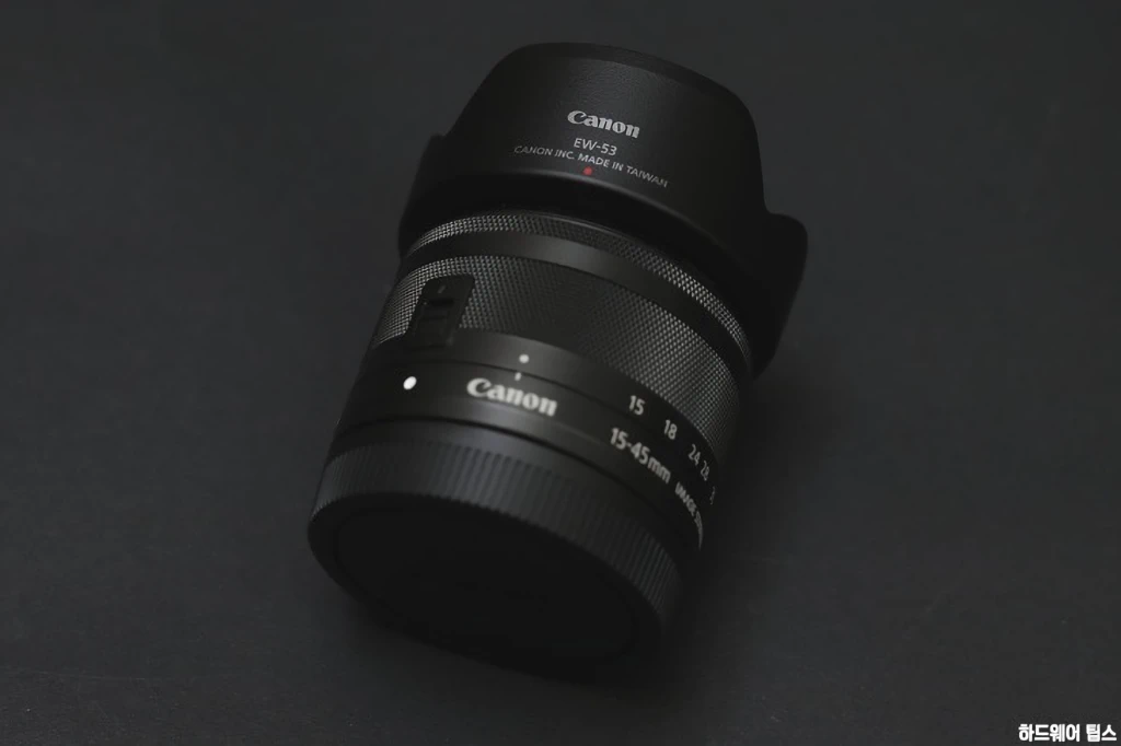 캐논 EW 53 EF M 15 45mm 전용 렌즈 후드 간단 리뷰 8