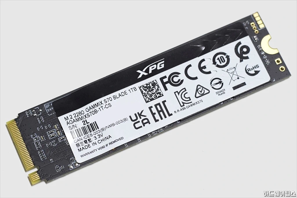 ADATA XPG GAMMIX S70 BLADE M.2 NVMe SSD 1TB 리뷰 5