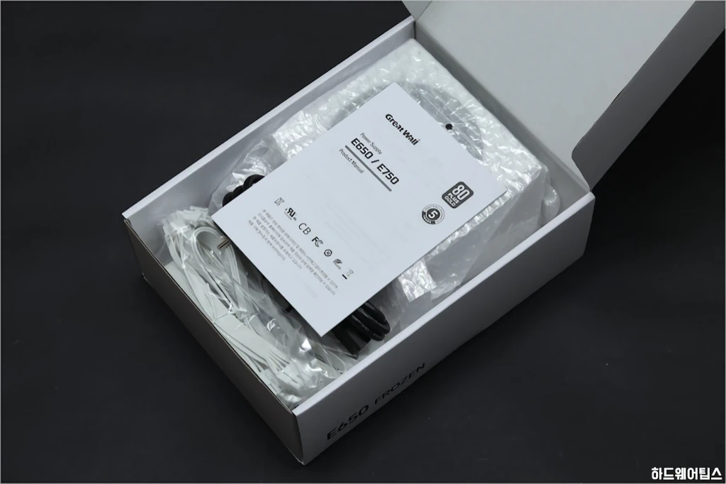 GreatWall E650 E750 FROZEN 80PLUS GOLD 모듈러 간단 리뷰 15