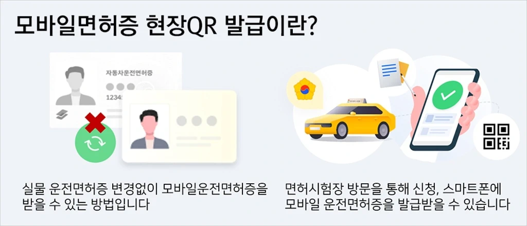 IC 운전면허증 모바일 운전면허증 신청 발급 재발급 방법 7