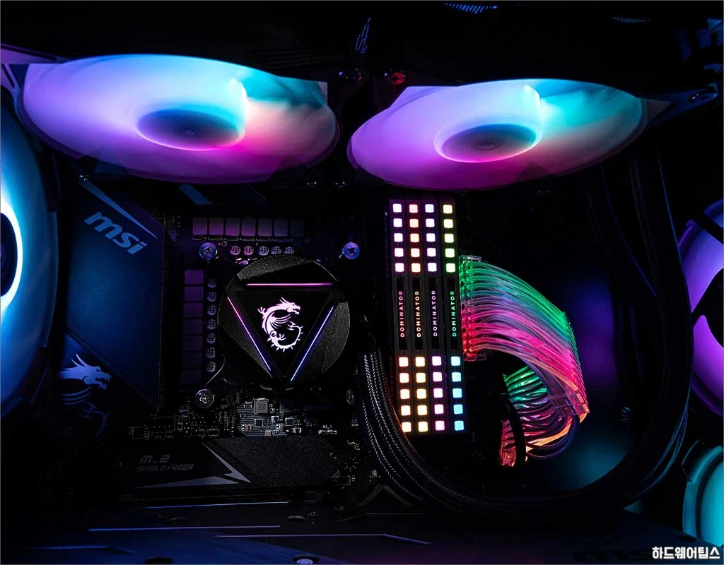 MSI MAG 코어리퀴드 240R 간단 리뷰 1