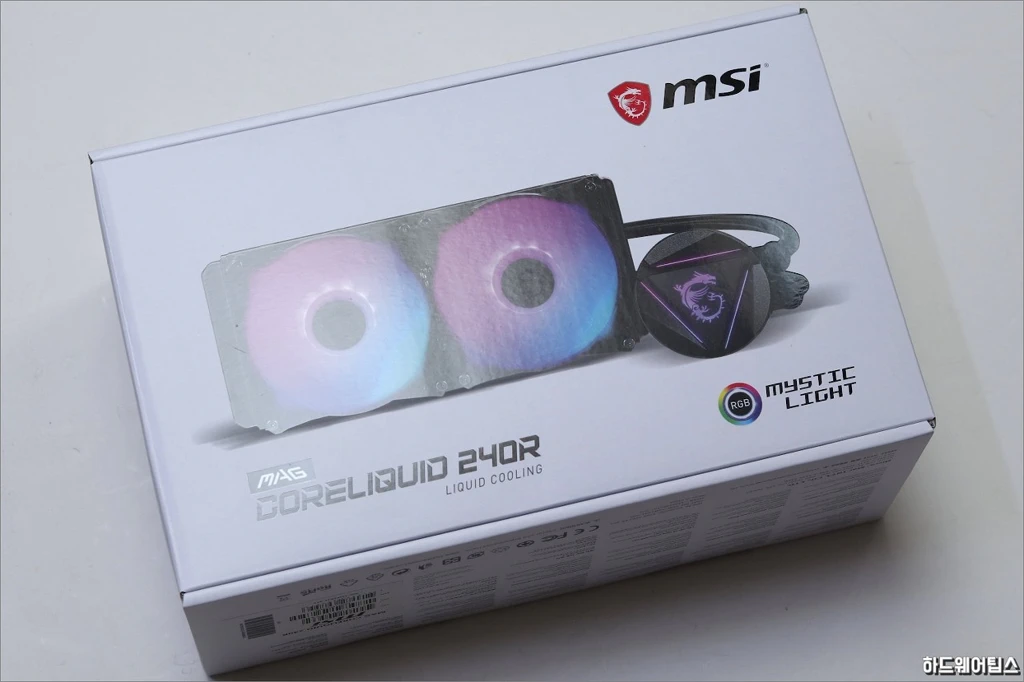 MSI MAG 코어리퀴드 240R 간단 리뷰 3