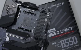 MSI MEG B550 유니파이 리뷰 1