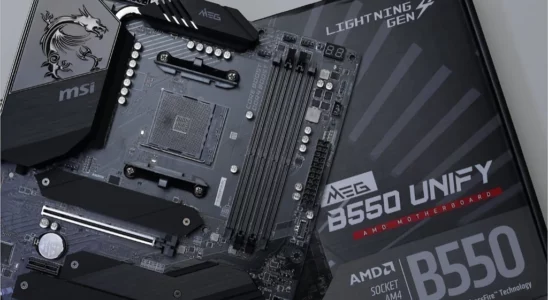 MSI MEG B550 유니파이 리뷰 1
