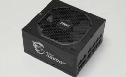 MSI MPG A850GF 80 PLUS GOLD 파워 서플라이 유닛 리뷰 1