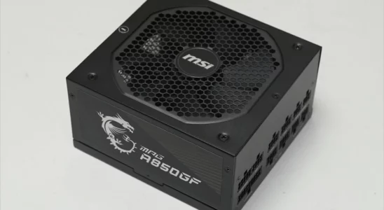 MSI MPG A850GF 80 PLUS GOLD 파워 서플라이 유닛 리뷰 1
