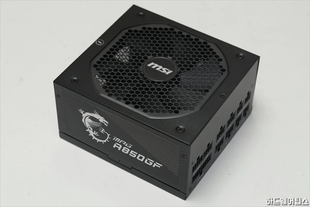 MSI MPG A850GF 80 PLUS GOLD 파워 서플라이 유닛 리뷰 1