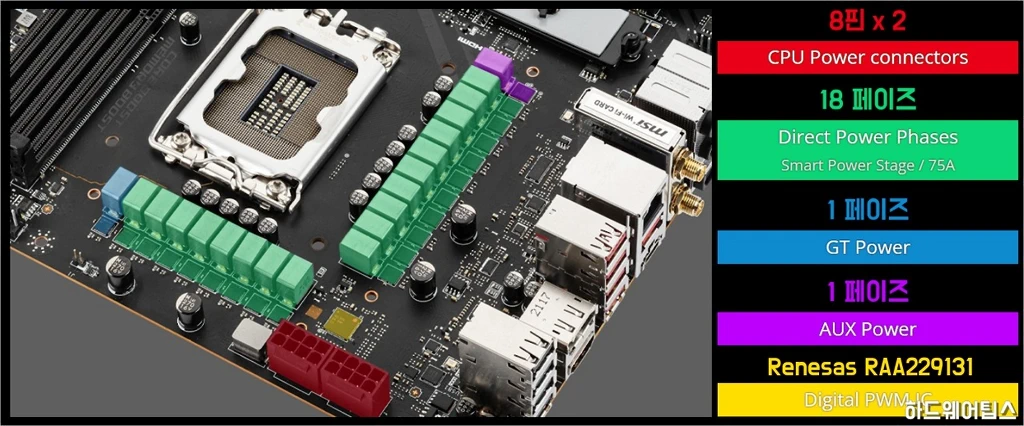 MSI MPG Z690 포스 WIFI 리뷰 15