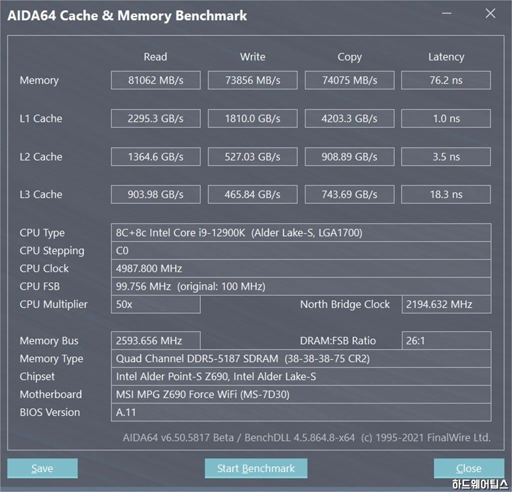 MSI MPG Z690 포스 WIFI 리뷰 76