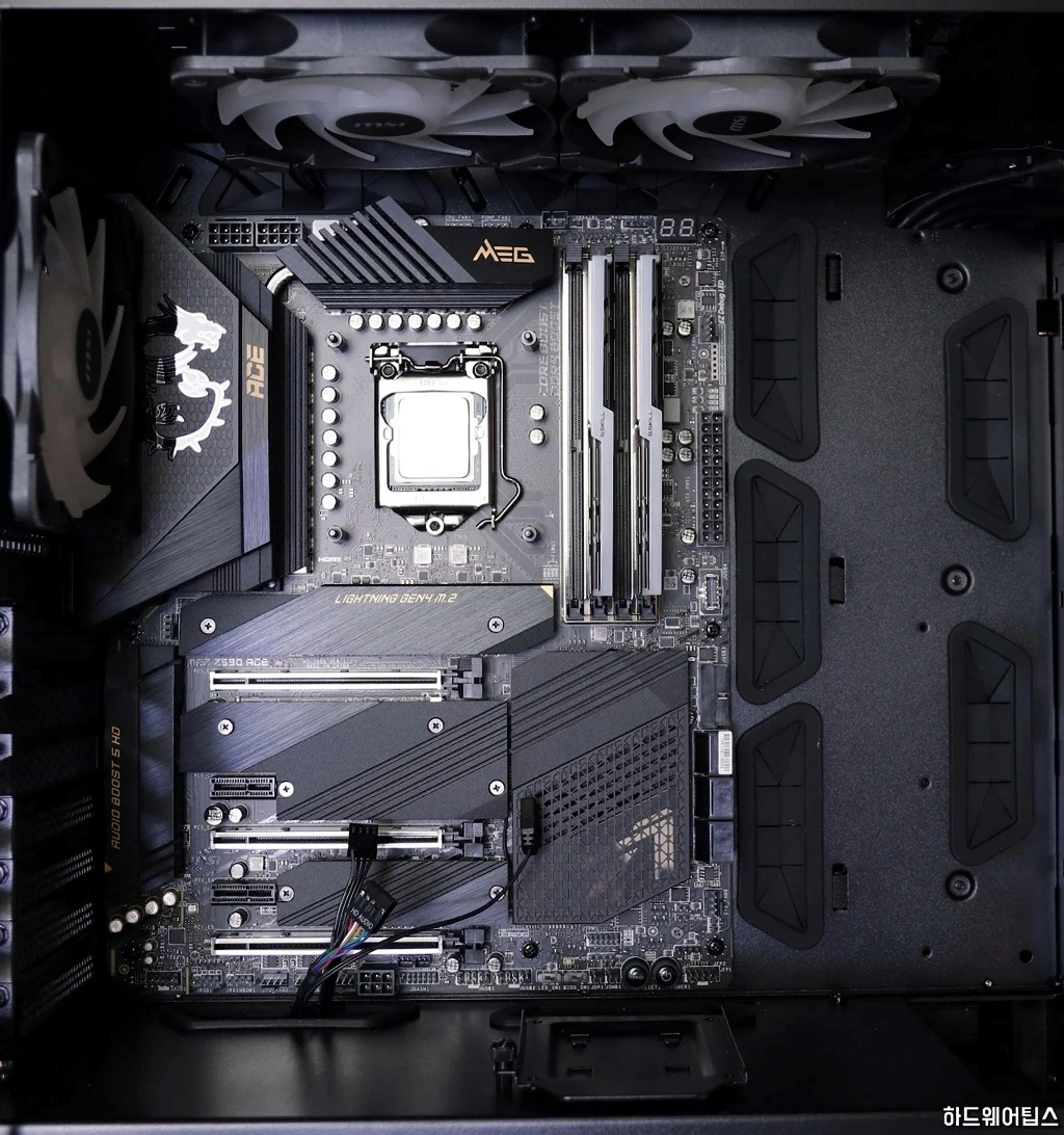 MSI MPG 세키라 100R 게이밍 케이스 리뷰 31
