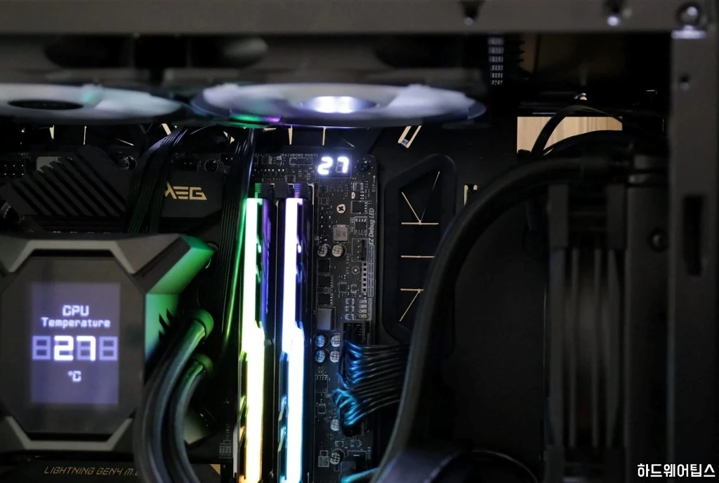 MSI MPG 세키라 100R 게이밍 케이스 리뷰 33