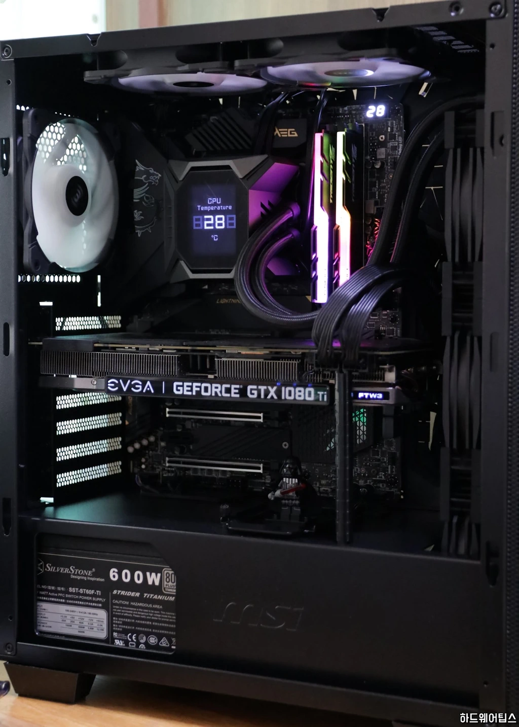 MSI MPG 세키라 100R 게이밍 케이스 리뷰 56