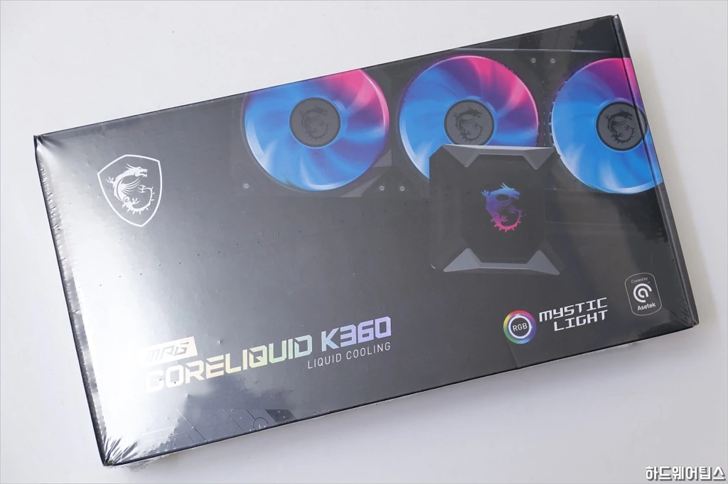 MSI MPG 코어리퀴드 K360 일체형 수랭 쿨러 리뷰 3
