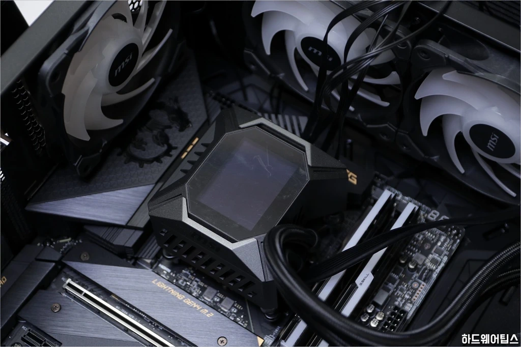 MSI MPG 코어리퀴드 K360 일체형 수랭 쿨러 리뷰 35