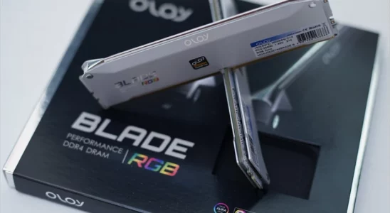 OLOy DDR4 3600 CL14 BLADE RGB AL 패키지 16GB 리뷰 2