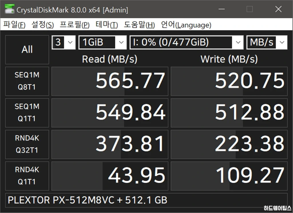 Plextor M8VC Plus SSD 512GB 16
