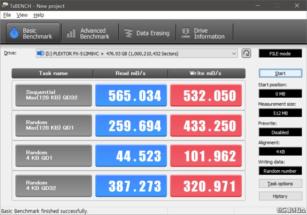 Plextor M8VC Plus SSD 512GB 19