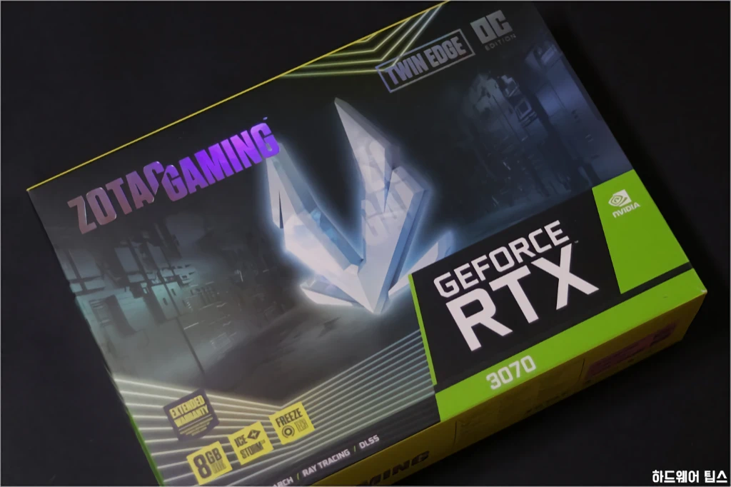 ZOTAC GAMING 지포스 RTX 3070 TWIN Edge OC D6 8GB 간단 리뷰 1