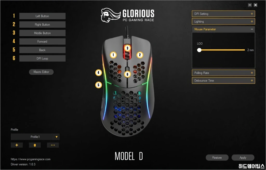 글로리어스 오딘 모델 D Glorious O.D.I.N Model D 리뷰 27