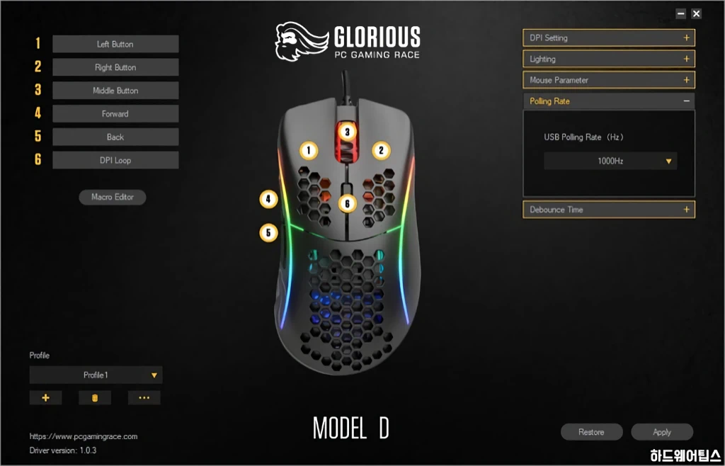 글로리어스 오딘 모델 D Glorious O.D.I.N Model D 리뷰 28