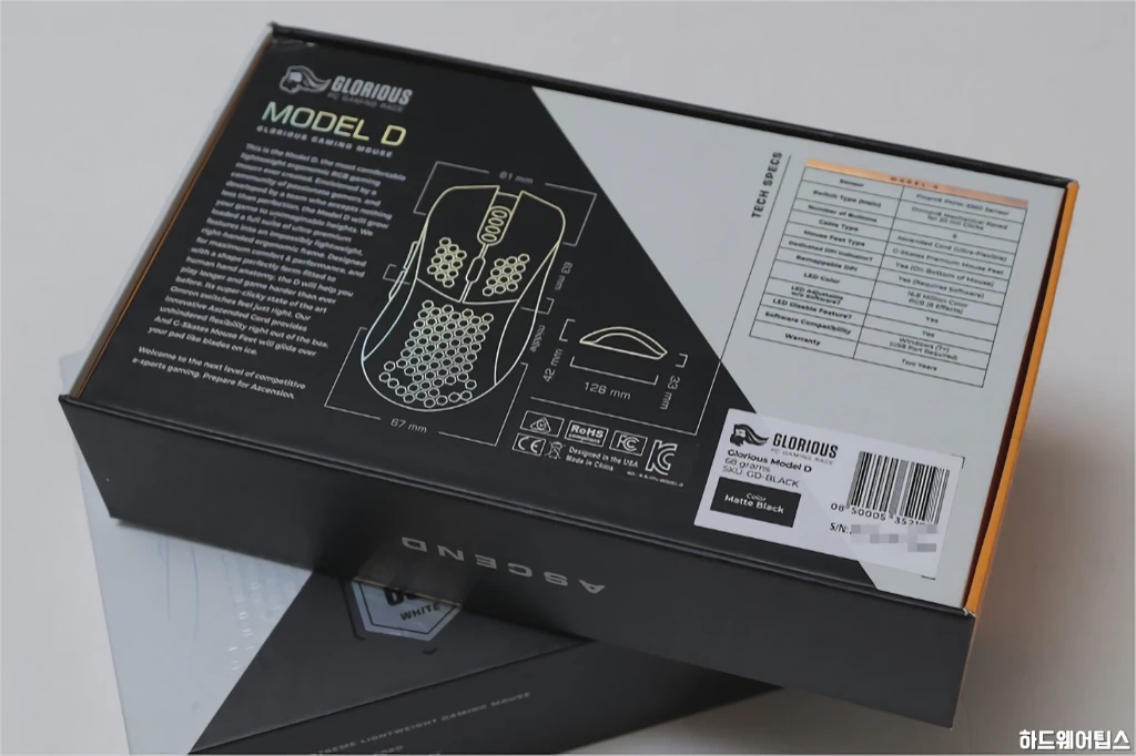 글로리어스 오딘 모델 D Glorious O.D.I.N Model D 리뷰 3