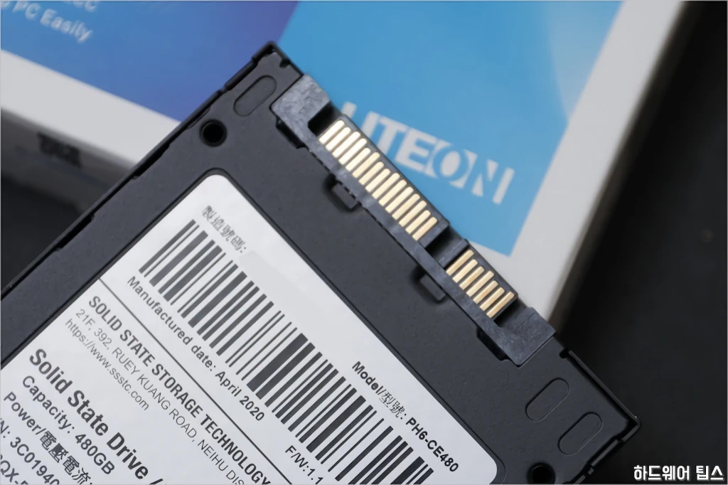 라이트온 Lite On MU3 PH6 CE 480GB SSD 간단 리뷰 10