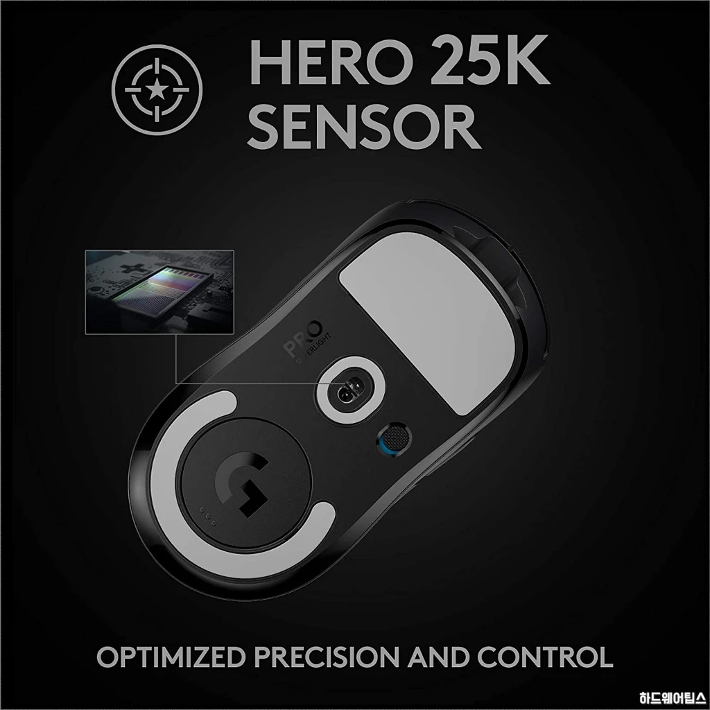 로지텍 지프로 X 슈퍼라이트 지슈라 G Pro X Superlight 간단 분석 6