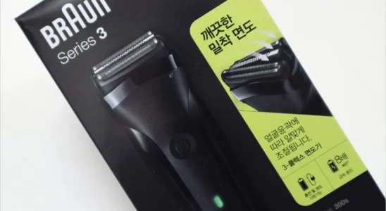 브라운 시리즈 3 300S 전기 면도기 간단 리뷰 3