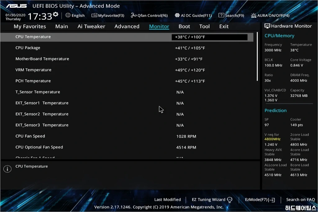 인텔 코어 i9 10980XE ASUS PRIME X299 Edition 30 간단 리뷰 48