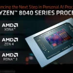 AMD 노트북용 APU 라이젠 8040 시리즈 발표 1