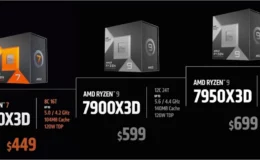 AMD 라이젠 7 7800X3D 게이밍 성능 벤치마크 공개 1
