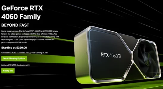 NVIDIA GeForce RTX 4060 6월 29일 출시 1