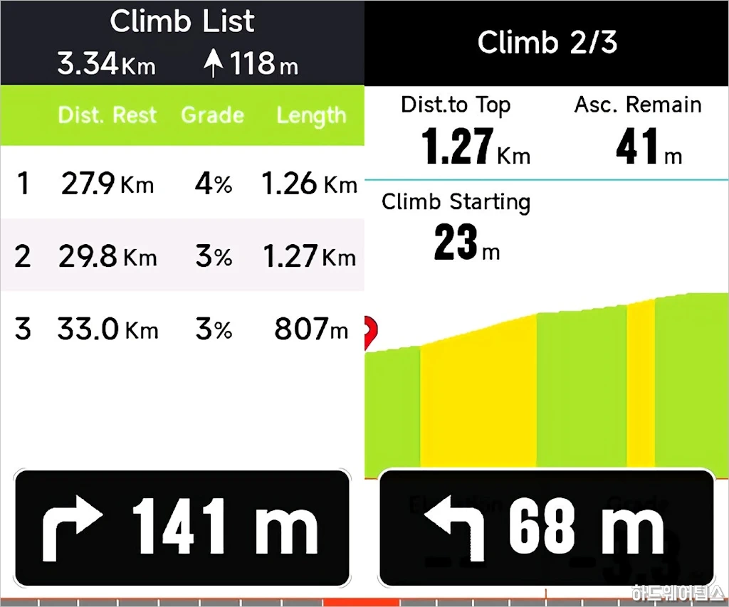 iGPSPORT iGS630 i 클라임 i Climb 사용 방법 1