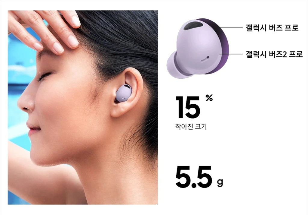 삼성전자 갤럭시 버즈2 프로 발표 스펙 가격 출시일 9