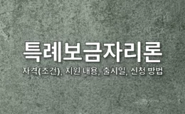 특례보금자리론 조건자격 지원 내용 출시일 신청 방법 1