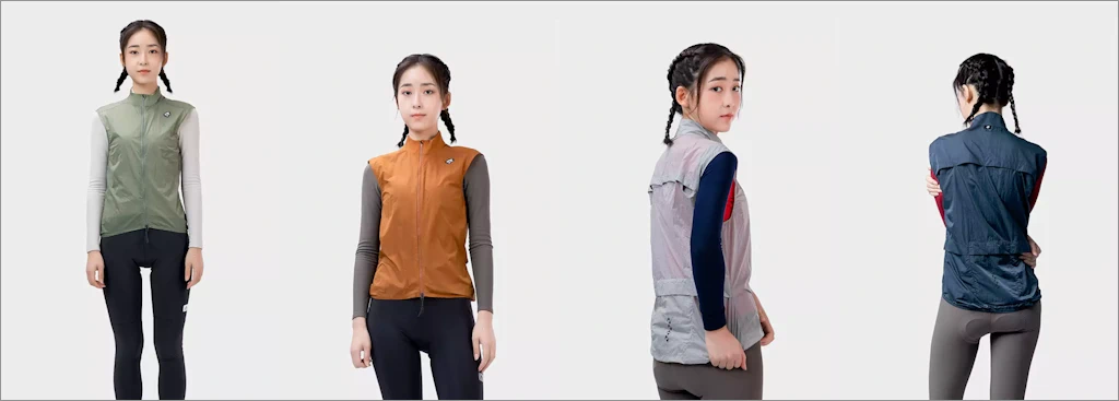 라메다 경량 방풍 질레 034