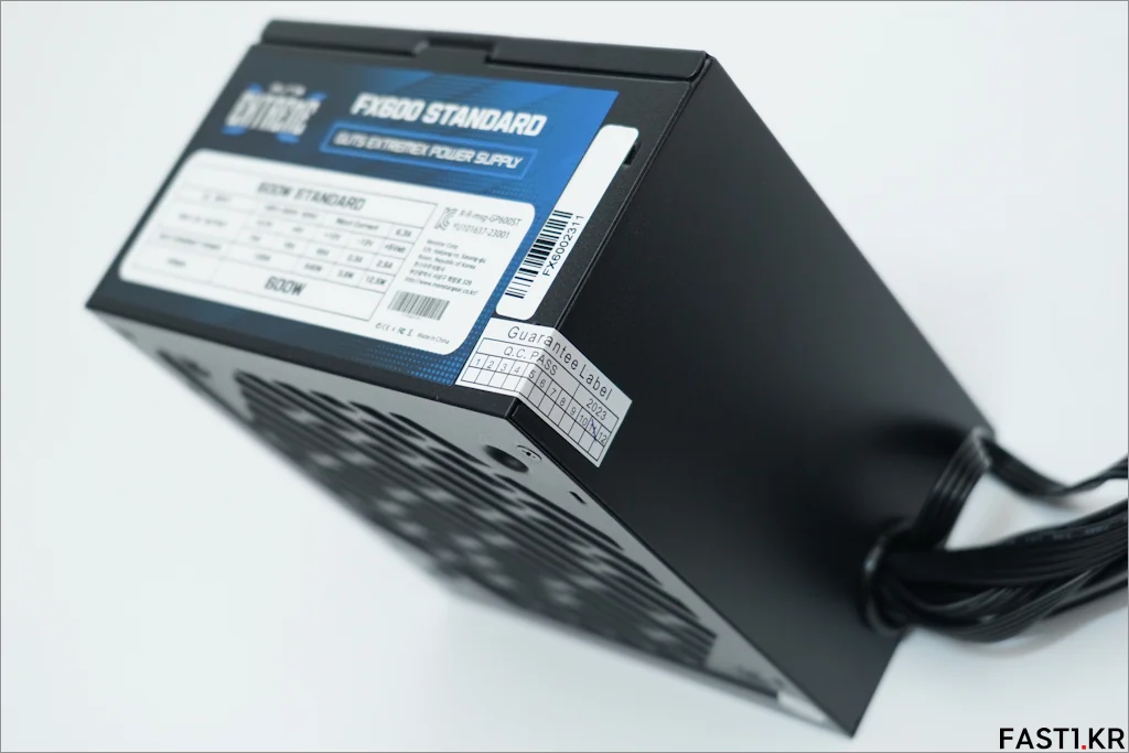 몬스타 가츠 ExtremeX FX600 FX700 80PLUS STANDARD 간단 리뷰 018