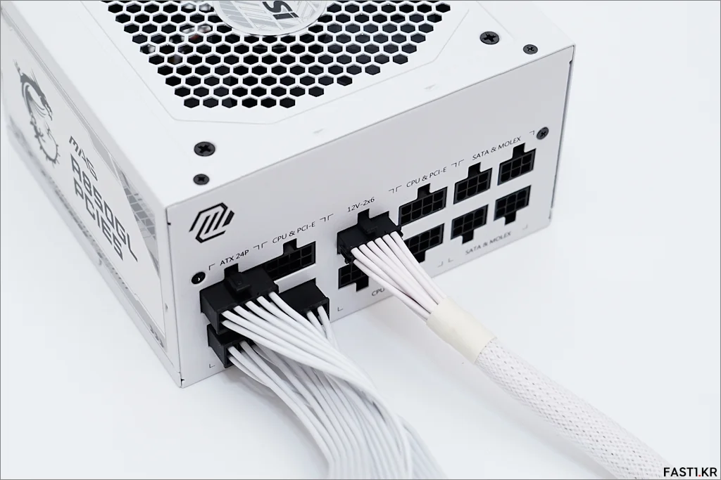 MSI MAG A850GL PCIE5 화이트 018