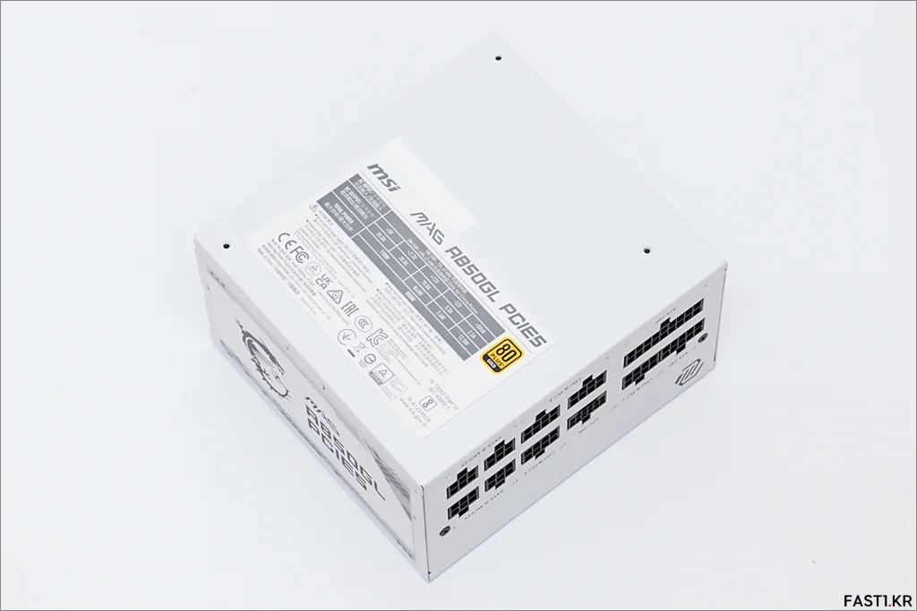 MSI MAG A850GL PCIE5 화이트 026