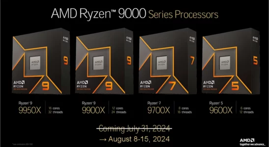 AMD 라이젠 9000 시리즈 출시 연기