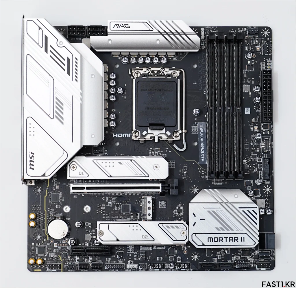 MSI MAG B760M 박격포 II 리뷰 007
