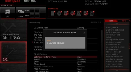 AMD 라이젠 9000 시리즈 BIOS 001
