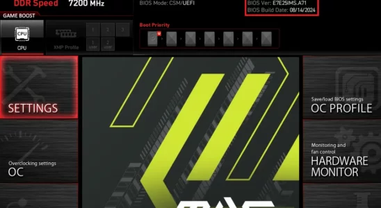인텔 마이크로코드 0x129 BIOS 특성 분석 13900K MSI Z790 002