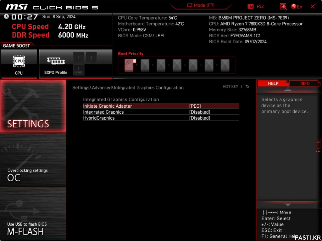 MSI UEFI BIOS 1C1 10