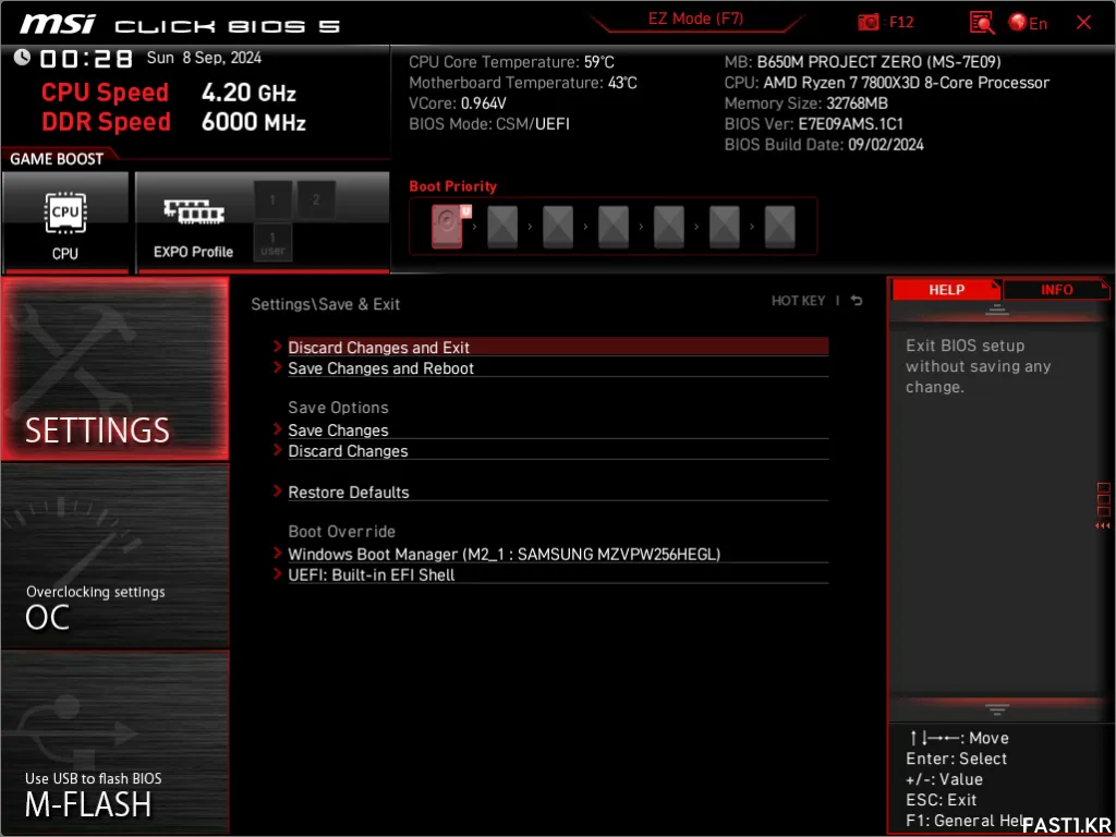 MSI UEFI BIOS 1C1 17