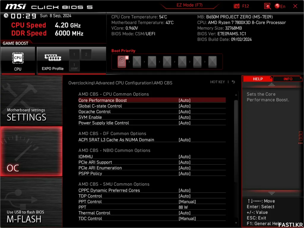 MSI UEFI BIOS 1C1 28