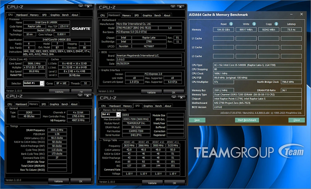 팀그룹 CAMM2 DDR5 4